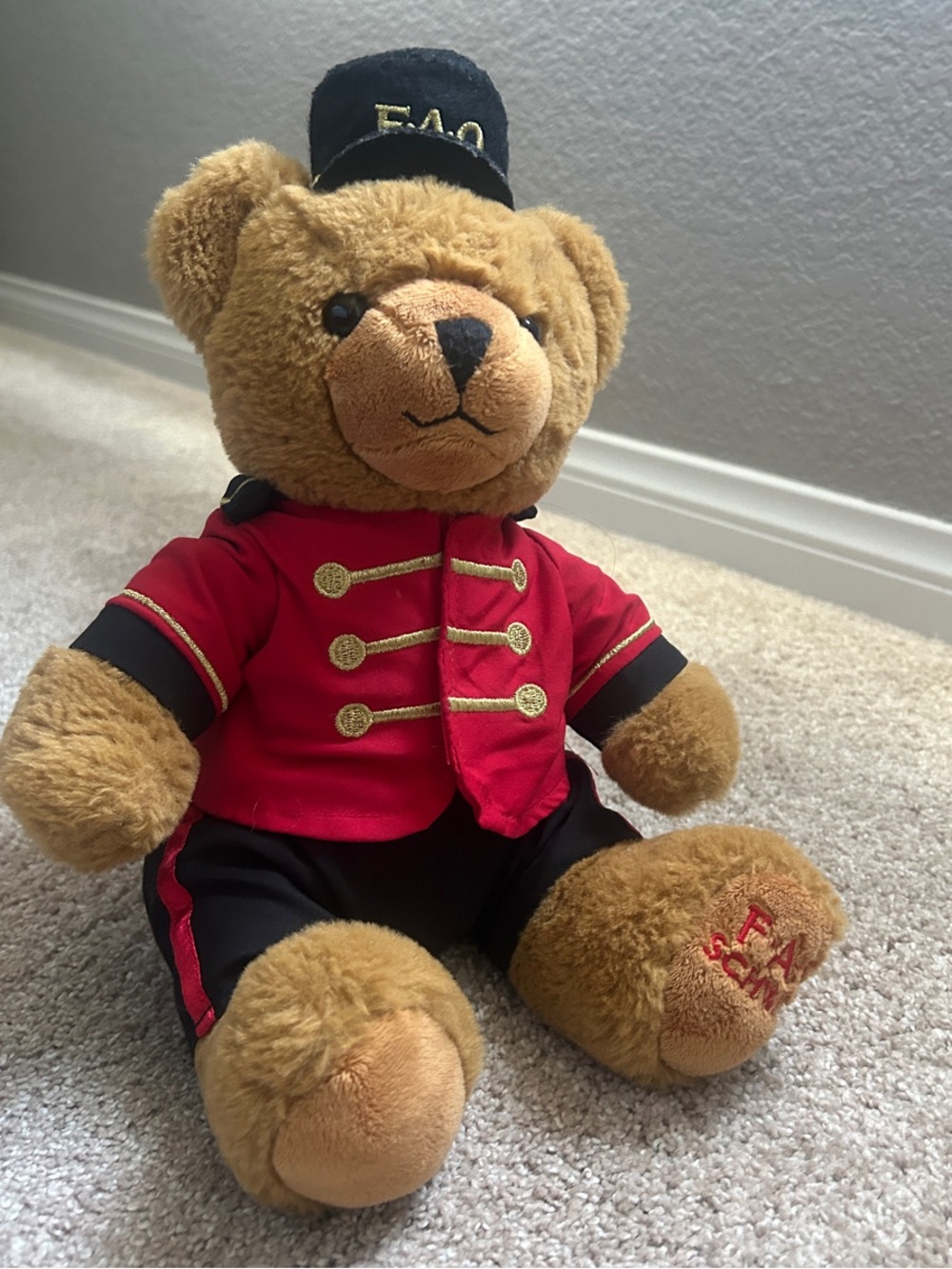 FAO Schwarz Christmas Teddy